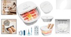 Portable Pedicure Foot Bath With Temperature Control - Soothing Massage At Home