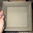 Dior Window Display Square Box Gray Fabric 10x10x5   