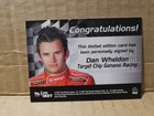 Dan Wheldon Autographed 2007 Irl Card