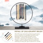 Shanlian Hubi Writing Brush Chinese Calligraphy Brush Set Kanji Japanese Sumi   