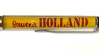 Holland Souvenir Floaty Pen Moving Dutch Clog Shoe Windmill Tulip Farm Vintage