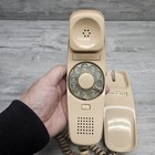Trimline Rotary Desk Telephone Western Electric Beige Working Read