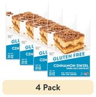  4 Pack  Krusteaz Gluten Free Cinnamon Swirl Crumb Cake   Muffin Baking Mix 20oz