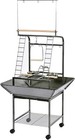 Prevue Pet Products Small Parrot Playstand With Wheels  Bird Stand Activity P   