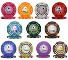 Mrc Poker 500pcs 14g Yin Yang Poker Chips Set Black Wood Case