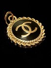 Chanel Zipper Pull Button Charm Pendant