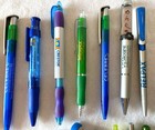 Lot Of 27 Pharmaceutical Drug Rep Promotional Pens Metal   Plastic