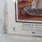 Vintage Tapestry Blanket Goodwin Weavers Mothers Hearts Afghan Peggy Jo Ackley