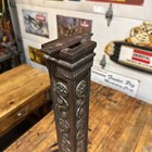 Single Newel Post Ornate Flat Top