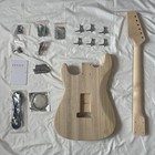 Diy Electric Guitar Kit St Style 6-strings Paulow Body And Maple Neck