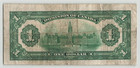 Canada 1 Dollar 1917  Dc-23a  No Seal   No Imprint  Series B  Circulated  N9