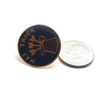 Hat Trick Darts Pin Top Hat Lapel Enamel Collectible Vintage