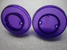 Williams Bally  Purple Translucent Pop Bumper Caps  New  X2  Cheap Ship 