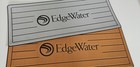 Edgewater Boats Helm Pad 13mm Eva Teak Non-slip Mat Self-adhesive Tape Backing