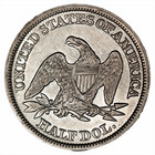1846 Seated Liberty Half Dollar 50c Au Details Raw