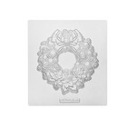 Mold For Chocolate  christmas Wreath 14 5 Cm 
