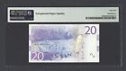 Sweden 20 Kronor Nd 2015  P69a Uncirculated Grade 66