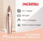 Eyebrow   Facial Trimmer 2 In1 Rechargeable Facial Hair Removal   Eyebrow Shaver
