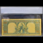 Gold 1901  10 Ten Dollars Banknote Collectible With Bag   Certificate