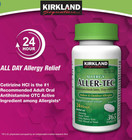 Kirkland Signature Aller-tec Cetirizine Hcl 10mg 365 Tablets Antihistamine 