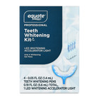  2 Pack  Equate Professional Teeth Whitening Kit With 4 Gel Pens And 1 Led Light