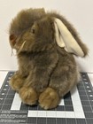 Vintage Goffa Realistic Brown Bunny Plush Stuffed Animal