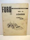 4 Vintage Ford Industrial Equipment Assemble Manuals Loader Backhoe