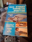 Kraco Vintage Stereo Cassette Adaptor For 8 Track Tape Player Tested Working