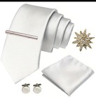 A Five-piece Set Including A Luxurious 2 36-inch  2 36-inch  Classic Bow Tie Men