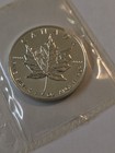 1993 Canada 5 Dollars 1 Oz Silver Maple Leaf Bu