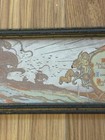 Antique Nautical Friendship Poem By Lee Mero W  Cupid Clipper Ship 12x15 Framed