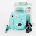 Fujifilm Cheki Instax Mini8 Plus Close-up Lens With Genuine Hand Strap Mint