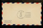 Postal History Hong Kong  141 142 Air Mail First Flight Fam 14 1937 To Guam Gu