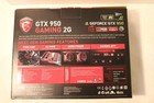 Msi Geforce Gtx 950 Gaming 2gb Gddr5 Pci-e Hdmi Graphics Card