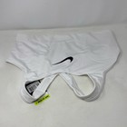Nike Swoosh Sports Bra White black Women   s 3xl  3x 