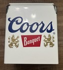 Coors Banquet Retro Ice Chest Cooler With Bottle Opener 13l  14 Qt   18 Can Capa