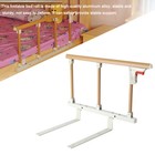 Folding Bed Rails Assist Safety Handle Bed Railing Elderly Seniors Guard Rail Us