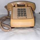 Vintage Retro Cortelco Corinth 250013 Mba 20m 6-91 B Desktop Table Phone Beige