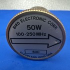 Bird 43 Thruline Wattmeter Element 50w 50c 100-250mhz