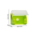 2pcs No Punching Shaver Holder Bathroom Wall Mount Stand Adhesive Dust-proof