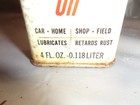 Vintage 1960   s Phillips 66 Fine Parts Oil 4oz Metal Oil Can - Empty