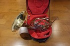 Professional Hoater Smae Gold Plated Double French Horn Hr-680