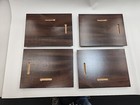 Pack Of 4 Cherry Finish Blank Wood Plaque 6  X 8 