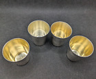 Set Of 4 Sterling Shot Glasses Made In Mexico