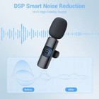 Lavalier Microphone Wireless Audio Video Recording Mini Mic For Android iphone 