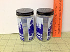Vintage Hamm   s Beer Glass Salt   Pepper Shakers Redfield South Dakota Rare