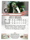 2026 Cfl Upper Deck C j  Reavis Gold  13 Ottawa Redblacks Marshall