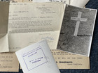 Ww2 Personal Messages photos p cards sympathy Letter ct Frank Ellis Ra-doncaster