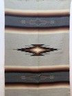 Vintage Fabulous Hand Woven Chimayo Wool Weaving Rug 180x114 Cm
