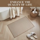 Resare Non Slip Bathroom Runner - Machine Washable Bath Rugs  Super Absorbent